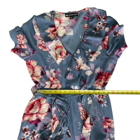 Jill Stuart Faux Wrap Floral Dress - Picture 11 of 12